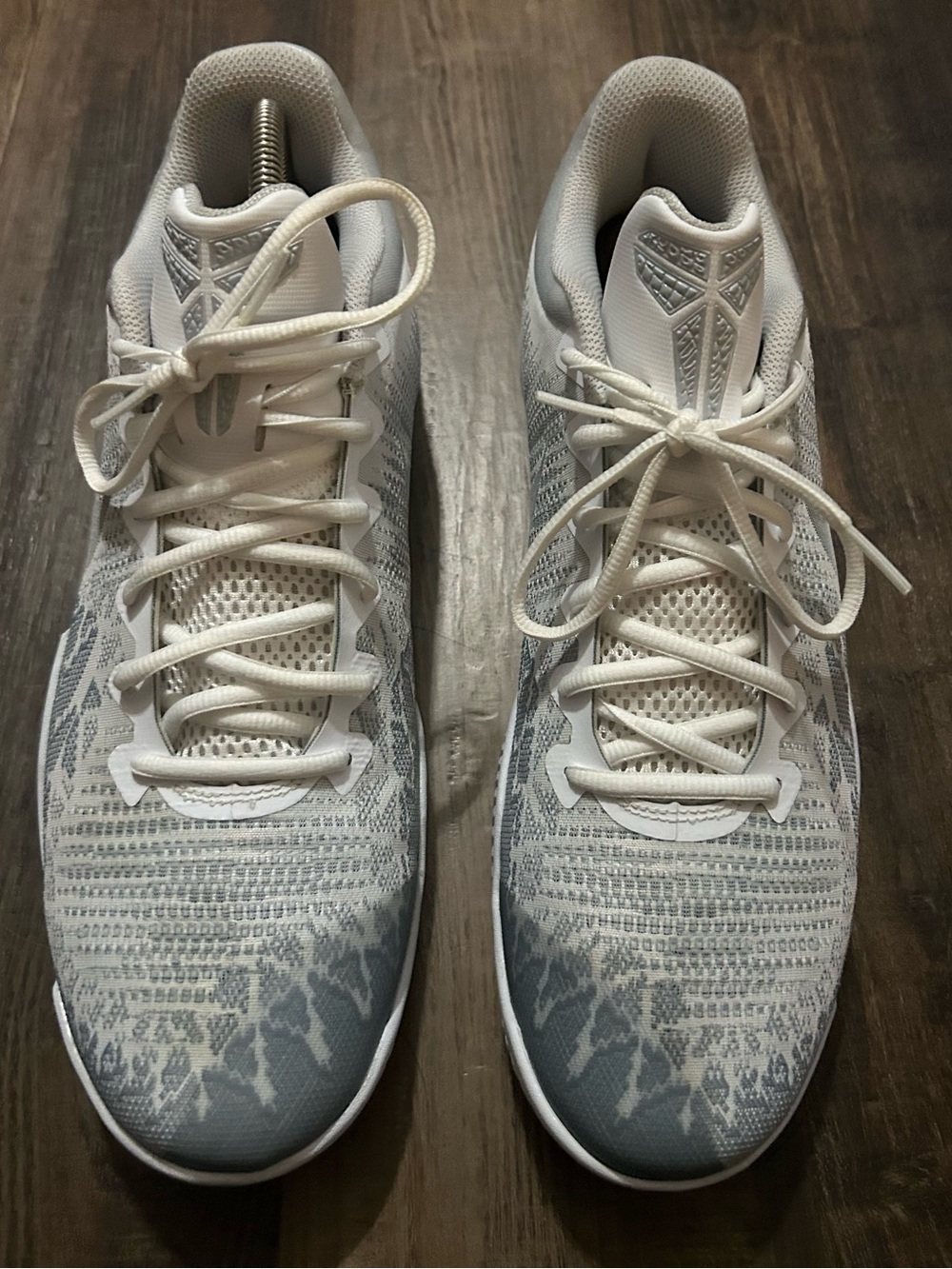 Nike Kobe Mamba Rage Pure Platinum White Basketball 908972-100 Mens Size 12